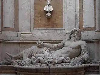 Marforio, aux musées du Capitole.