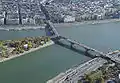 Le pont vu du ciel.