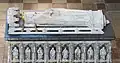 Le sarcophage de Marguerite de Scandinavie.