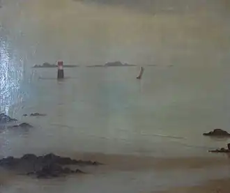 Marine avec phare.