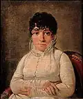Portrait de Marguerite Colette Le Roux, épouse d'Antoine Michel Crucy