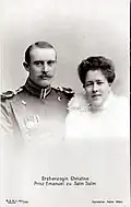 Le prince et la princesse héréditaires de Salm-Salm (1902)