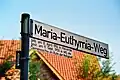 Rue au nom de la religieuse dans la ville de Hopsten (Allemagne)
