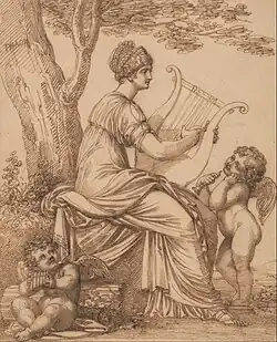 Sappho (1826), New Haven, Centre d'art britannique de Yale.