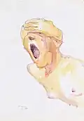 Dessin Ohne Titel (Schreiende) (1981)