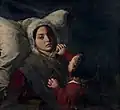 Une mère et son enfant, localisation inconnue
