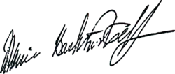 signature de Marie Bashkirtseff