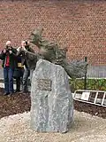 Statue de la sorcière Marie Catier à Biévène (2006)
