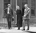Marie Curie avec les responsables de la Standard Chemical Company à Pittsburgh en 1920.