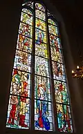 Marienfenster in der Marienkirche Flensburg