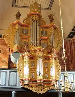 photo : orgue de la Marienkirche