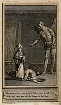 Que veux-tu ? Me voici prêt à t'obéir..., Le Beau, graveur