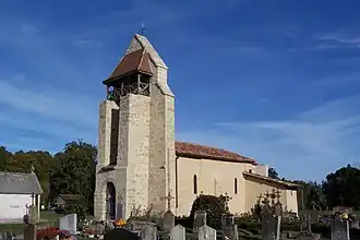 L'église Saint-Vincent (nov.&nbsp;2011)