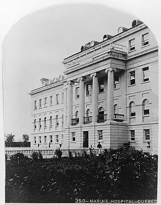 Image illustrative de l’article Hôpital de la Marine (Québec)