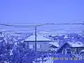 Le village de Marinka en hiver