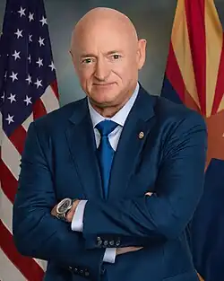 Mark Kelly, sénateur depuis 2020.
