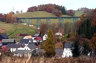 Le viaduc en 2009.