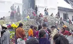 Marches de l'église de Santo Tomás