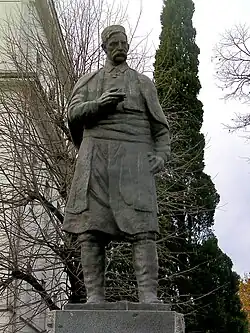 Monument à Marko Miljanov à Podgorica