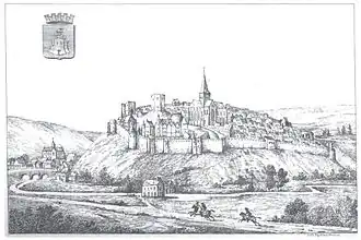 Marle en 1648.