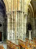 Retombée de l'arc triomphal.