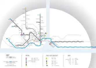 Voir la carte du tunnel.