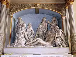 Mise au tombeau, église de Marolles-les-Braults.