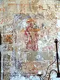 Peinture murale côté nord (figure d'Apôtre).