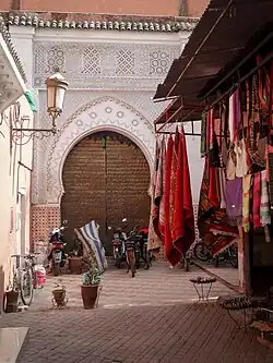 Entrée de la mosquée