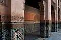 Zellige medersa Ben Youssef, XVIe&nbsp;siècle, Marrakech, Maroc.
