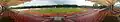 Vue panoramique du stade depuis les tribunes