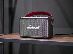 Enceinte portative.