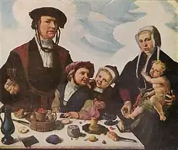 Maarten van Heemskerck (1498–1574), Famille de Pieter Jan Foppesz, avant c.1532,