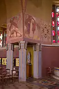 Une chapelle intérieure.