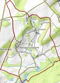 Carte topographique