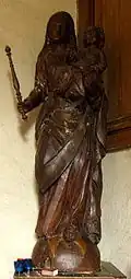 La Vierge à l'Enfant, classée.