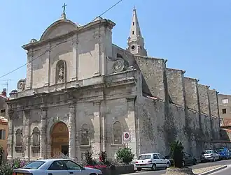 Église Saint-Genestdu XVIIe siècle(quartier de Jonquières).