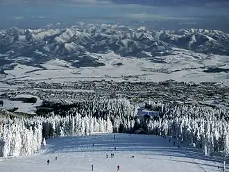Vue générale vers l'est.