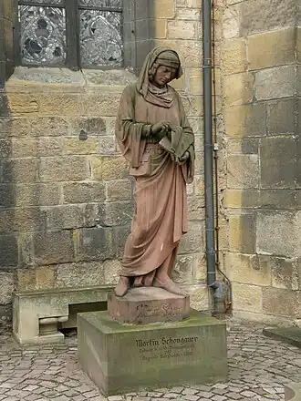 Statue de Martin Schongauer (1863) au no&nbsp;1
