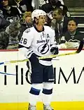 Martin St. Louis, le 12 février 2012, contre Pittsburgh.