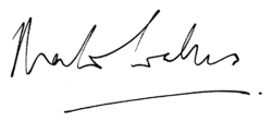 signature de Martin Walker