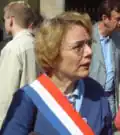 Trois députées du groupe : (de gauche à droite)Marie-Hélène Amiable, Martine Billard et Marie-George Buffet.