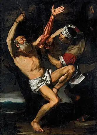Martyre de saint Barthélemy, vers 1616, collégiale d'Osuna