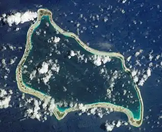 Vue satellite de la NASA