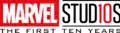 Logo de Marvel Studios pour les 10 ans en 2018