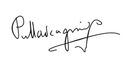 signature de Pietro Mascagni