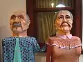 Masque traditionnel du Costa Rica.