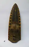 Masque, Songye, première moitié XXe&nbsp;siècle, République Démocratique du Congo, 67.2.089