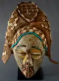 Masque féminin Ngaady a mwaash, Zaïre, XIXe – XXe&nbsp;siècles