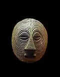 Kifwebe à stries rond des Luba